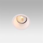 FOX LED Foco de Faro. Medidas: Ø 50 x L 50 x A 64 x F 50 mm. Color: Blanco