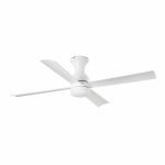 FRASER LED Ventilador de techo con luz de Faro. Medidas: Ø 1180 x L 1180 x A 310 x F 1180 mm. Color: Blanco