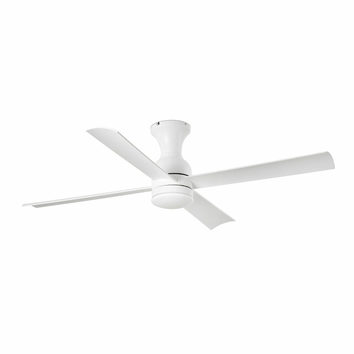 FRASER LED Ventilador de techo con luz de Faro. Medidas: Ø 1180 x L 1180 x A 310 x F 1180 mm. Color: Blanco