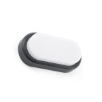FRED LED Aplique de Faro. Medidas: L 200 x A 100 x F 54 mm. Color: Gris