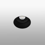 FRESH Foco de Faro. Medidas: Ø 120 x L 120 x A 111 x F 120 mm. Color: Negro