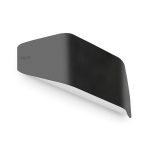 FUTURE Aplique de Faro. Medidas: L 315 x A 135 x F 70 mm. Color: Gris