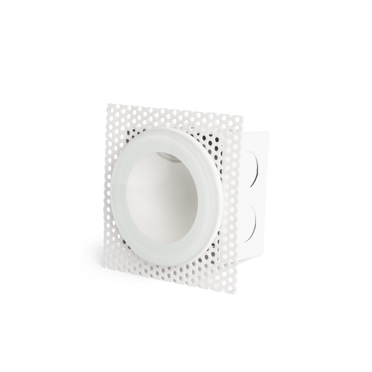 GALO Foco de Faro. Medidas: Ø 77 x L 77 x A 77 x F 55 mm. Color: Blanco