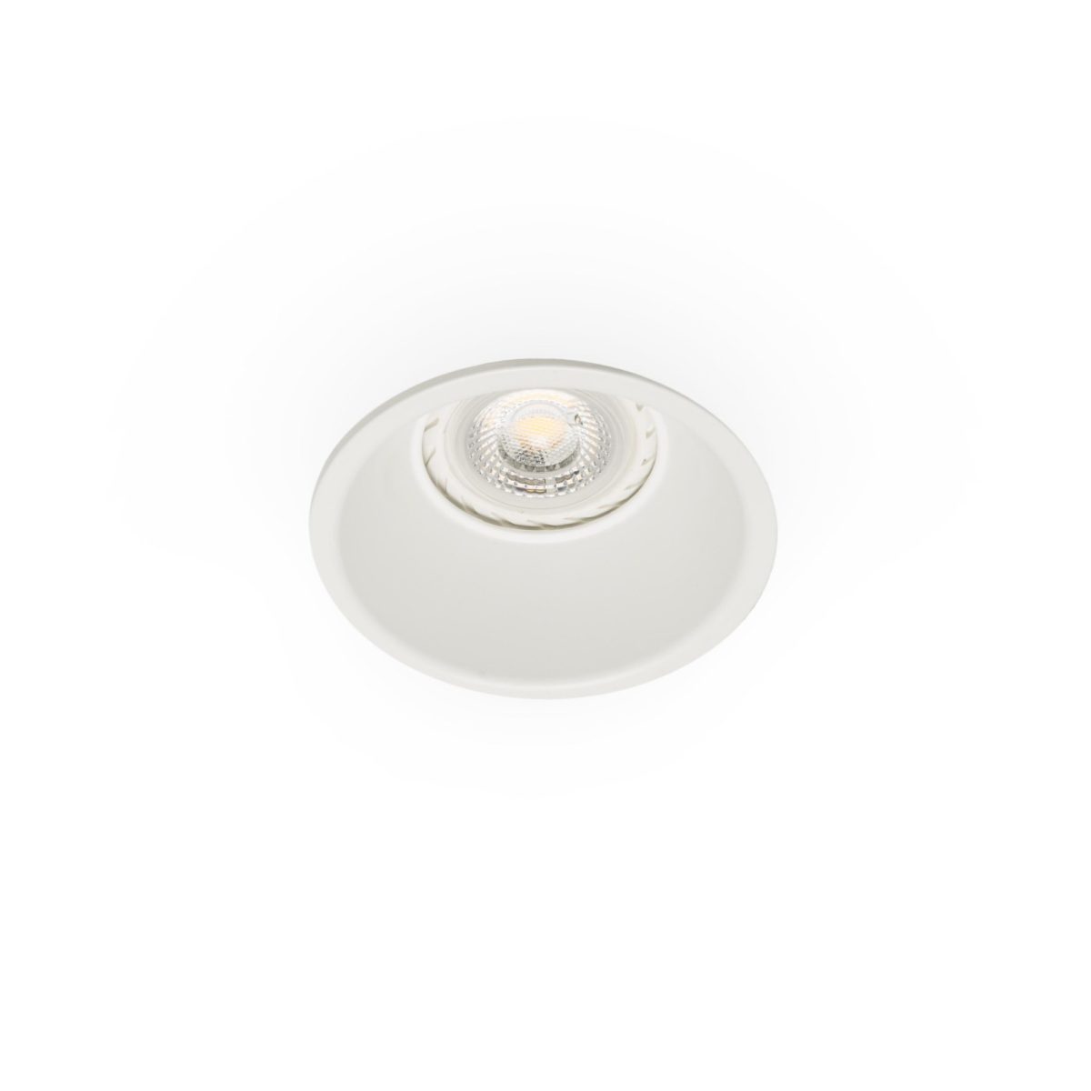 GAS Foco de Faro. Medidas: Ø 85 x L 85 x A 55 x F 85 mm. Color: Blanco