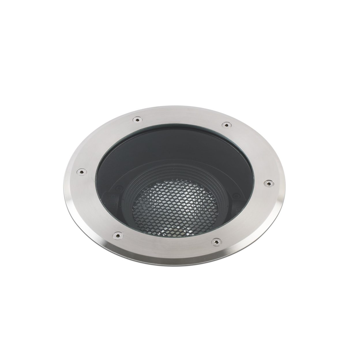 GEISER LED Foco de Faro. Medidas: Ø 260 x L 260 x A 265 x F 260 mm. Color: Acero