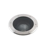 GEISER LED Foco de Faro. Medidas: Ø 260 x L 260 x A 265 x F 260 mm. Color: Acero