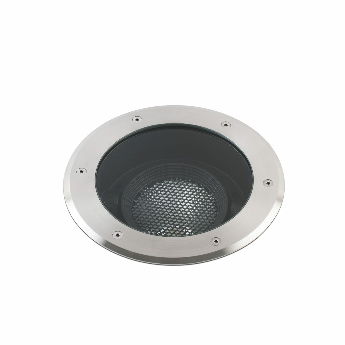 GEISER LED Foco de Faro. Medidas: Ø 260 x L 260 x A 265 x F 260 mm. Color: Acero