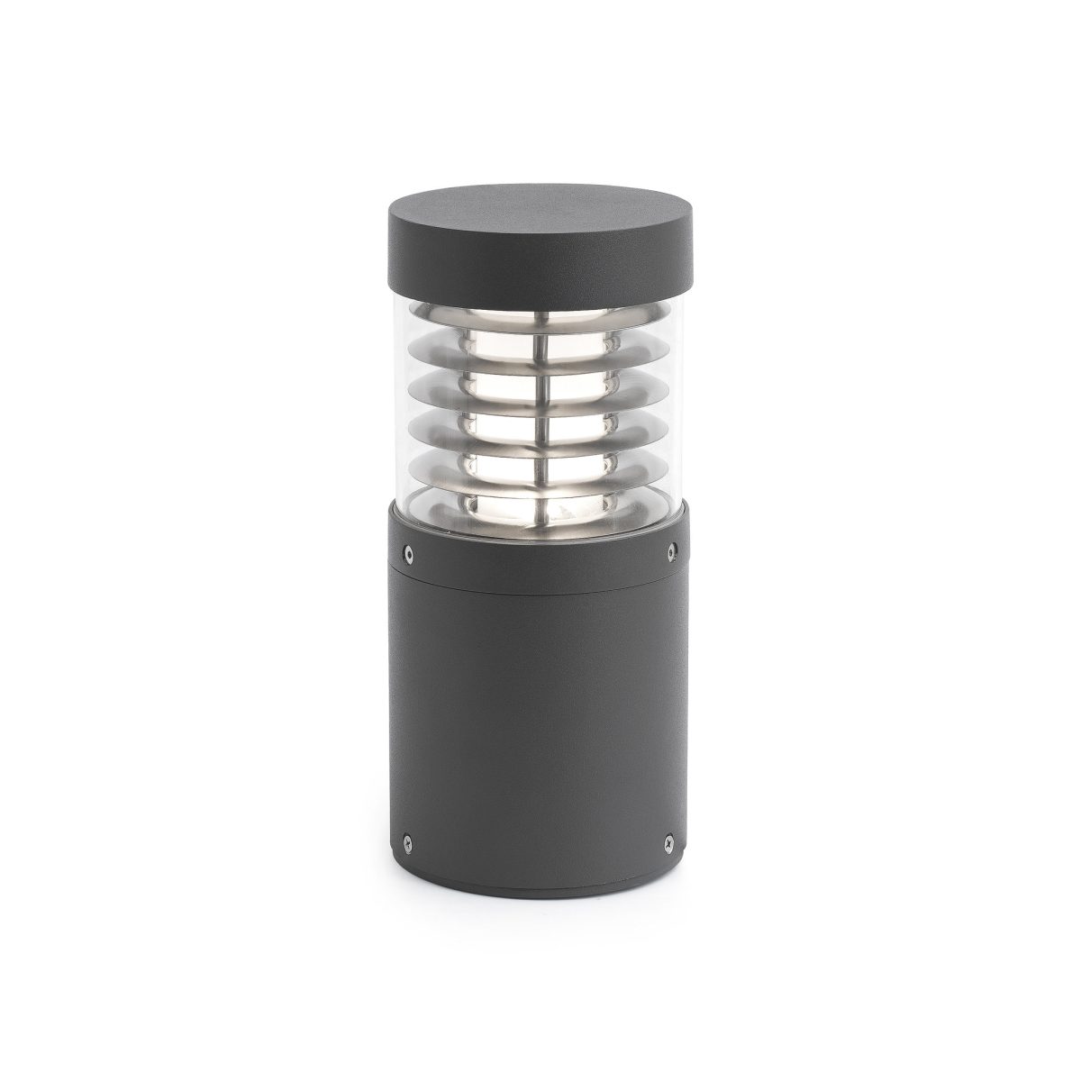GIZA LED Sobremuro de Faro. Medidas: L 120 x A 265 x F 120 mm. Color: Gris