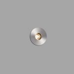 GRUND LED Foco de Faro. Medidas: Ø 37 x L 37 x A 90 x F 37 mm. Color: Alumimio