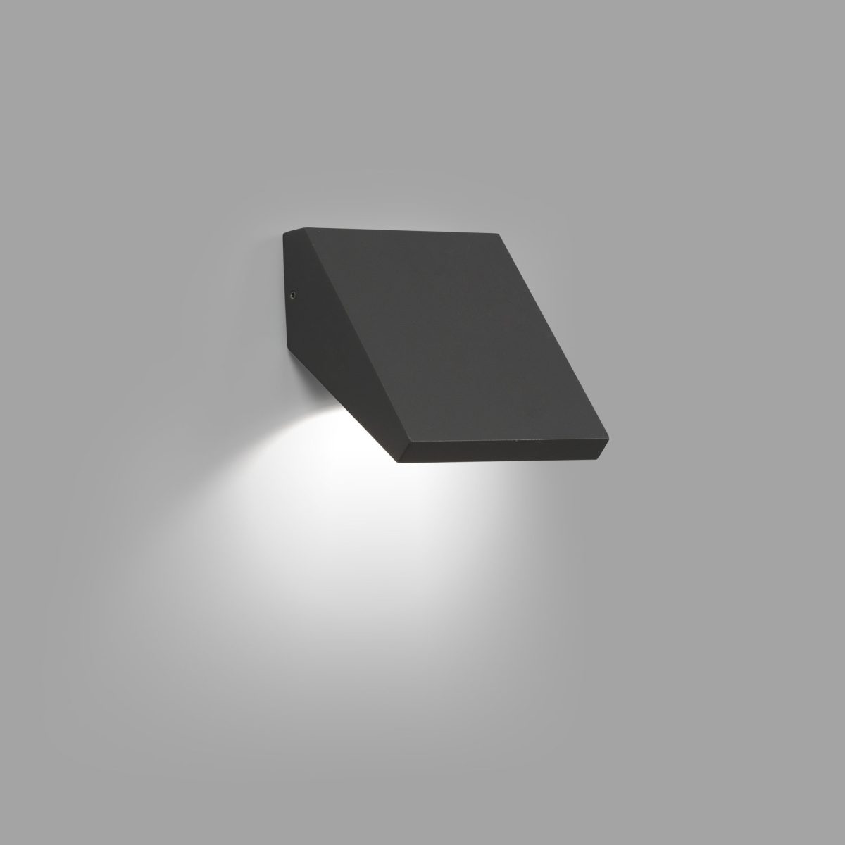 GUIZA LED Aplique de Faro. Medidas: L 120 x A 115 x F 120 mm. Color: Gris