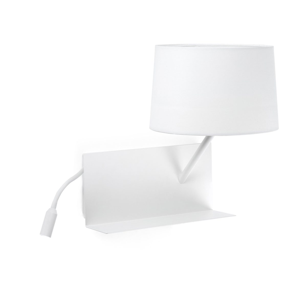 HANDY Aplique de Faro. Medidas: L 330 x A 555 x F 270 mm. Color: Blanco