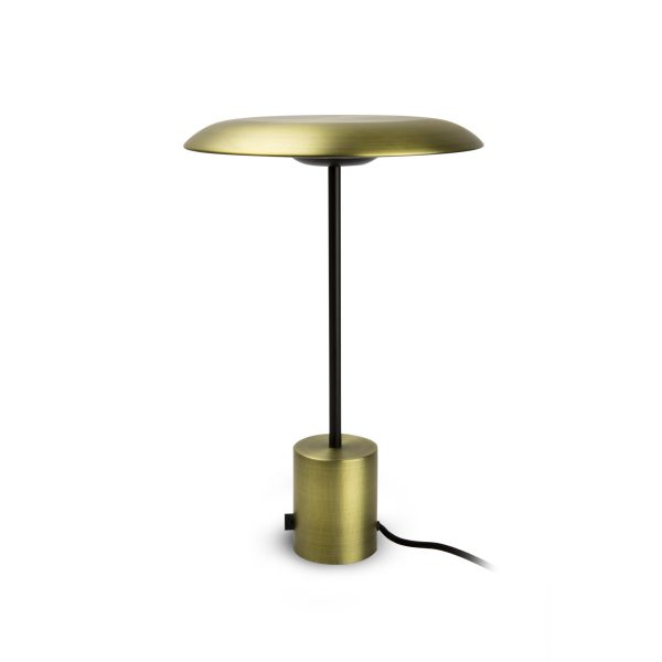 HOSHI LED Sobremesa de Faro. Medidas: L 260 x A 400 x F 260 mm. Color: Oro