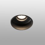 HYDE Foco de Faro. Medidas: Ø 82 x L 82 x A 55 x F 82 mm. Color: Negro