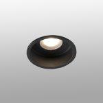 HYDE Foco de Faro. Medidas: Ø 89 x L 89 x A 55 x F 89 mm. Color: Negro