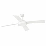 HYDRA LED Ventilador de techo con luz de Faro. Medidas: Ø 1330 x L 1330 x A 340 x F 1330 mm. Color: Blanco