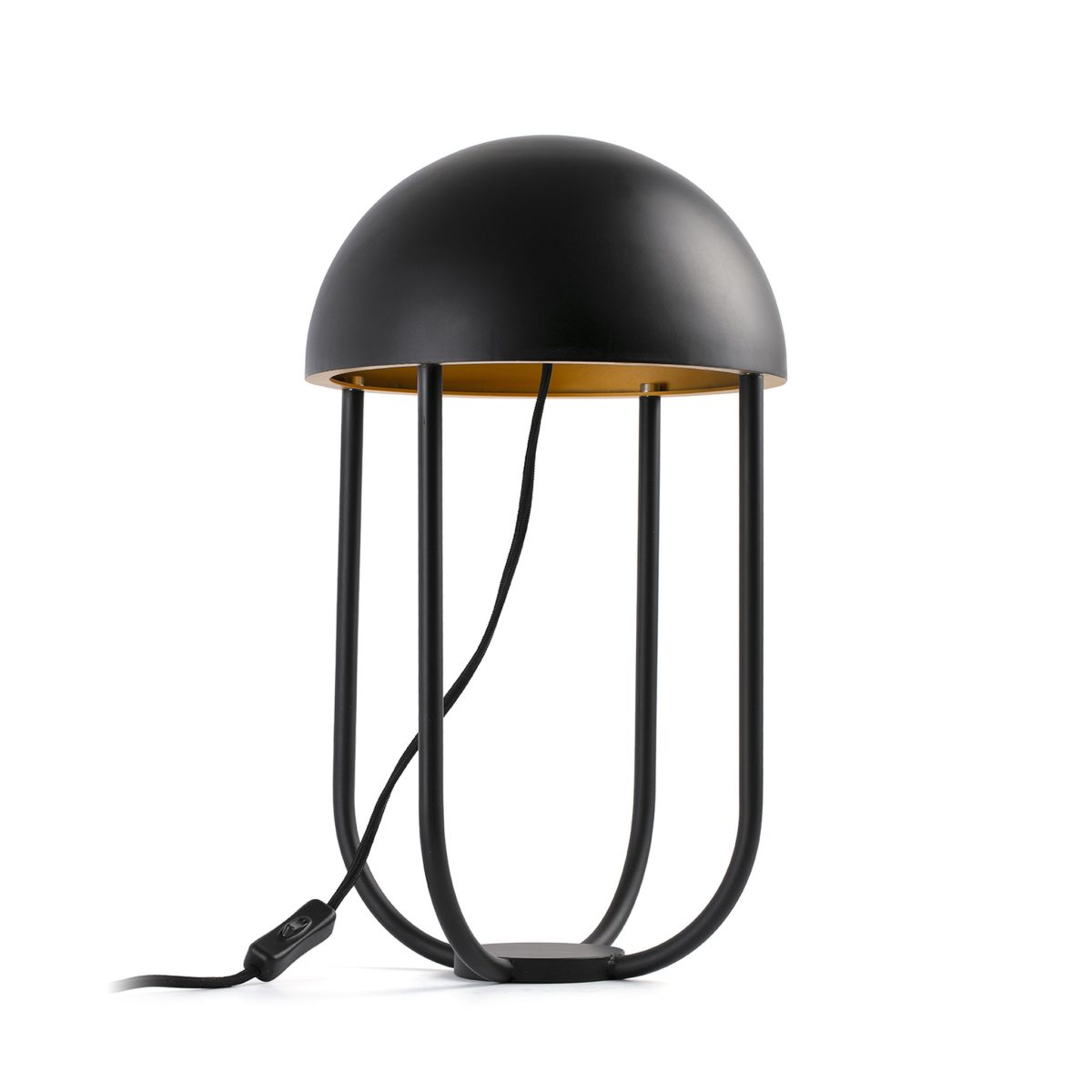 JELLYFISH LED Sobremesa de Faro. Medidas: L 250 x A 420 x F 250 mm. Color: Negro