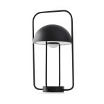 JELLYFISH LED Sobremesa de Faro. Medidas: L 170 x A 310 x F 80 mm. Color: Negro