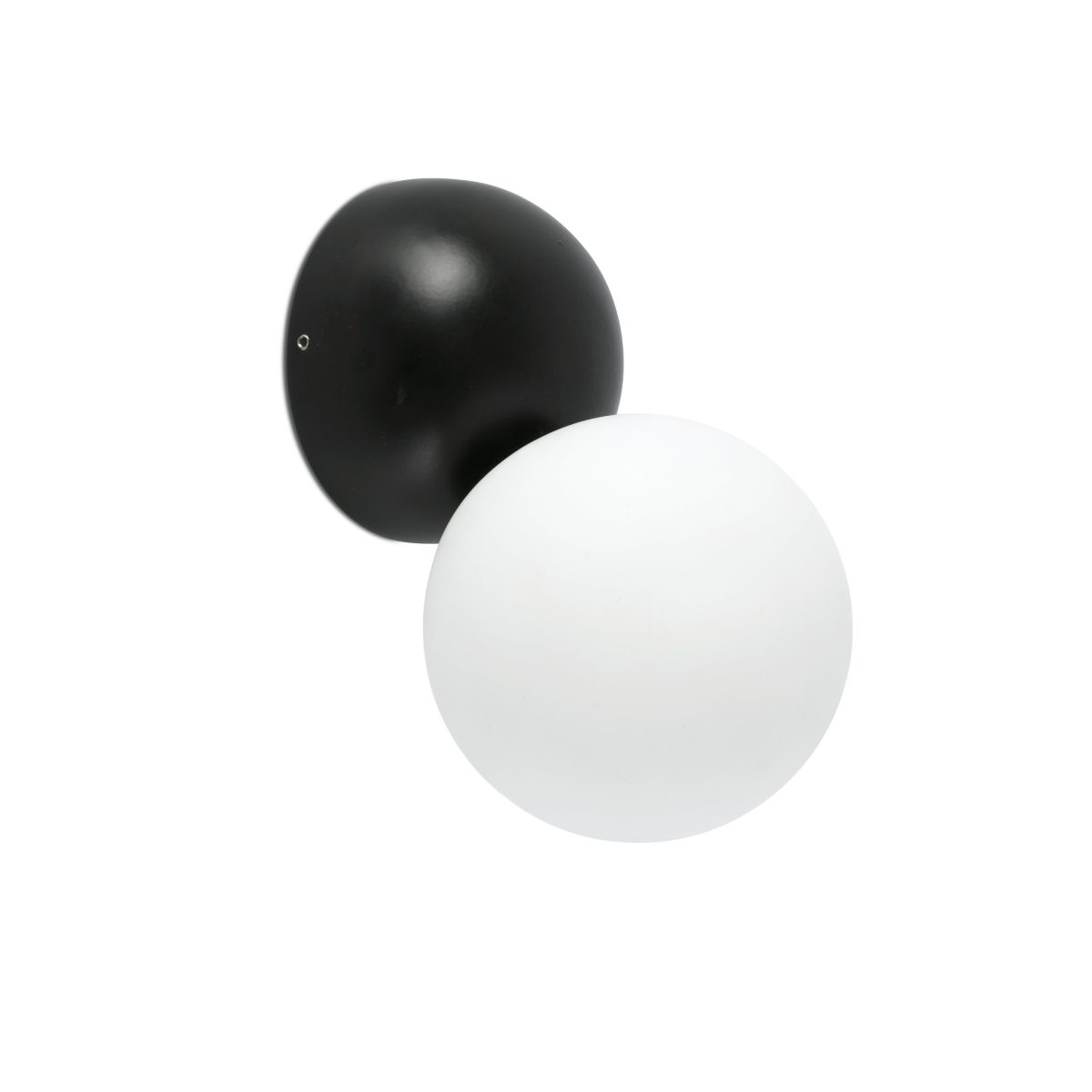 JOY LED Aplique de Faro. Medidas: Ø 100 x L 100 x A 156 x F 132 mm. Color: Negro