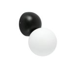 JOY LED Aplique de Faro. Medidas: Ø 100 x L 100 x A 156 x F 132 mm. Color: Negro