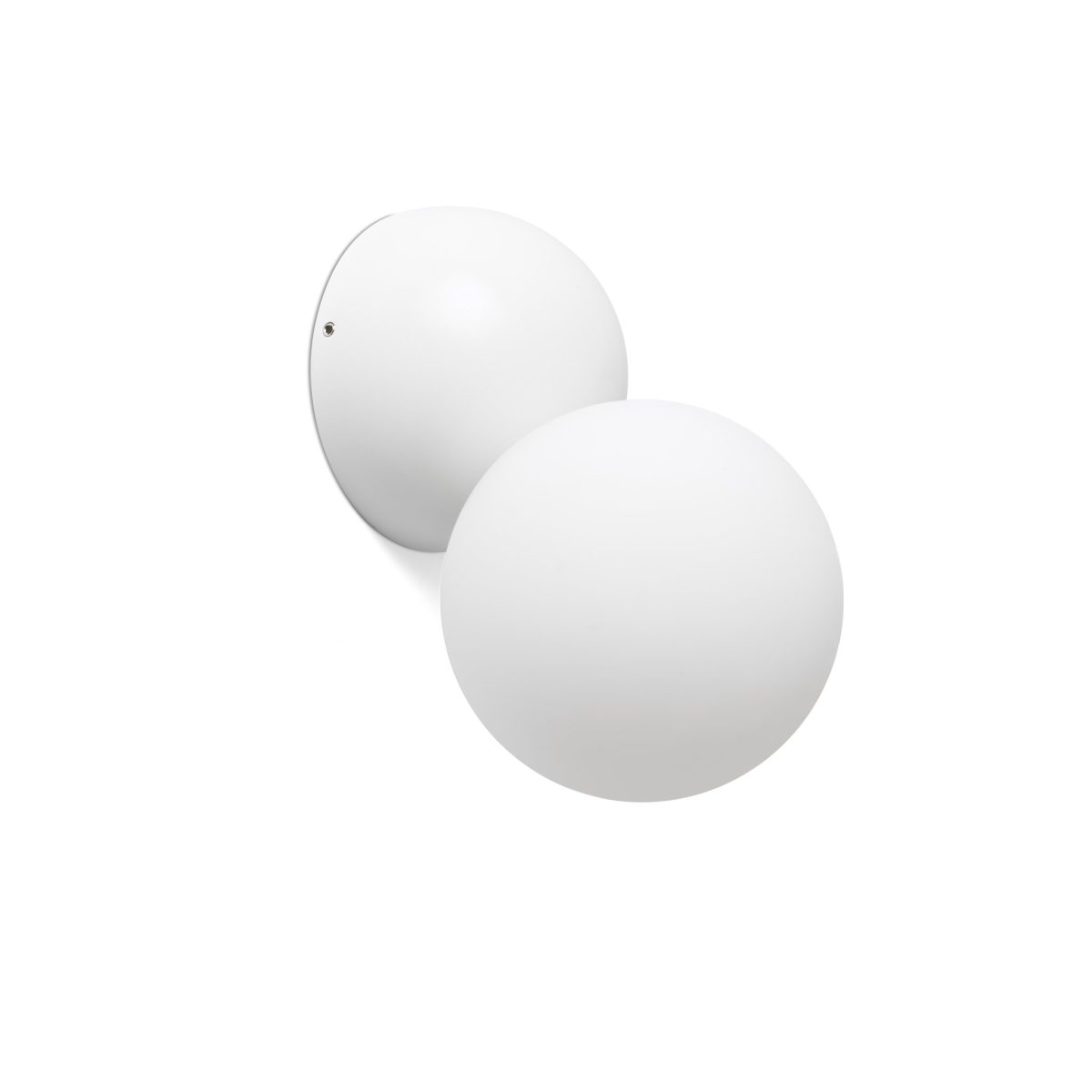 JOY LED Aplique de Faro. Medidas: Ø 100 x L 100 x A 156 x F 132 mm. Color: Blanco