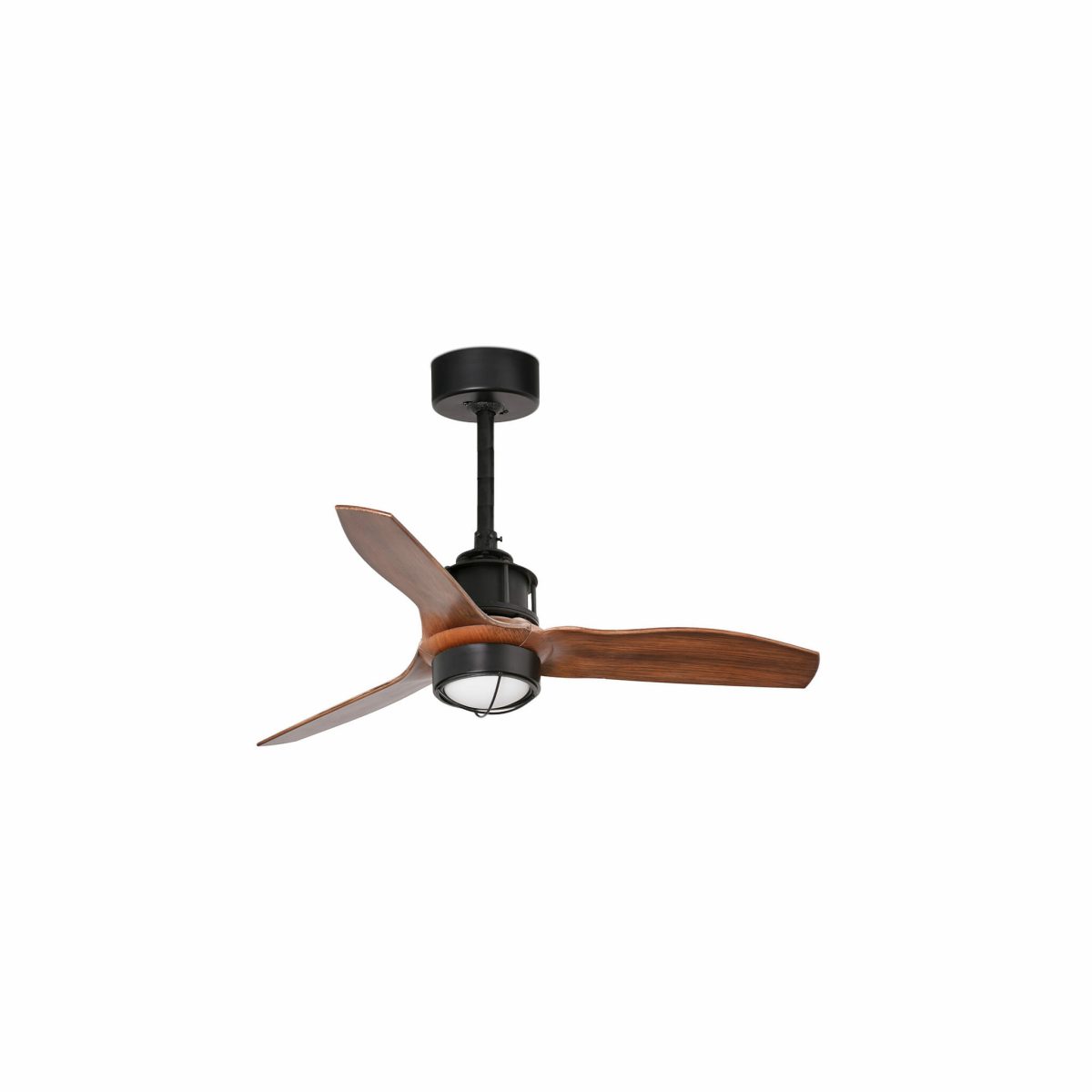 JUST FAN LED Ventilador de techo con luz de Faro. Medidas: Ø 810 x L 810 x A 424 x F 810 mm. Color: Negro