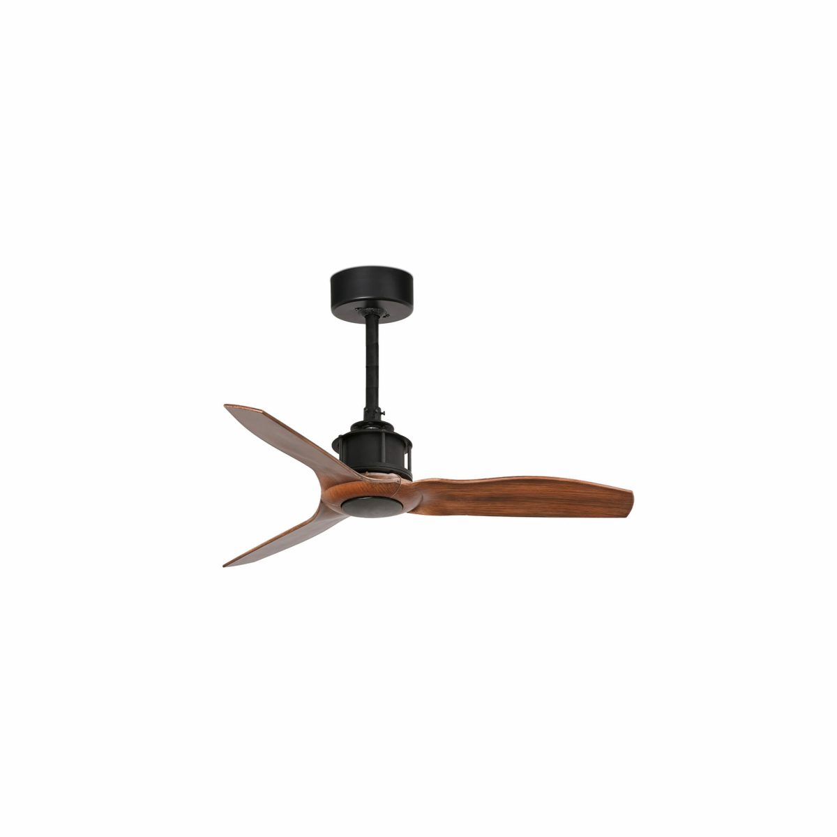 JUST FAN Ventilador de techo de Faro. Medidas: Ø 810 x L 810 x A 390 x F 810 mm. Color: Negro