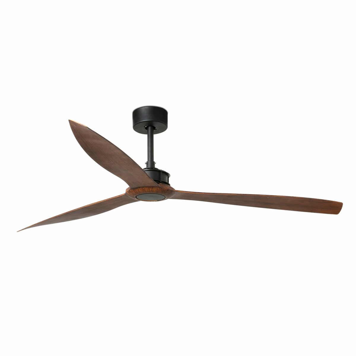 JUST FAN Ventilador de techo de Faro. Medidas: Ø 1780 x L 1780 x A 640 x F 1780 mm. Color: Negro