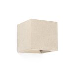 KAMEN Aplique de Faro. Medidas: L 115 x A 115 x F 115 mm. Color: Beige