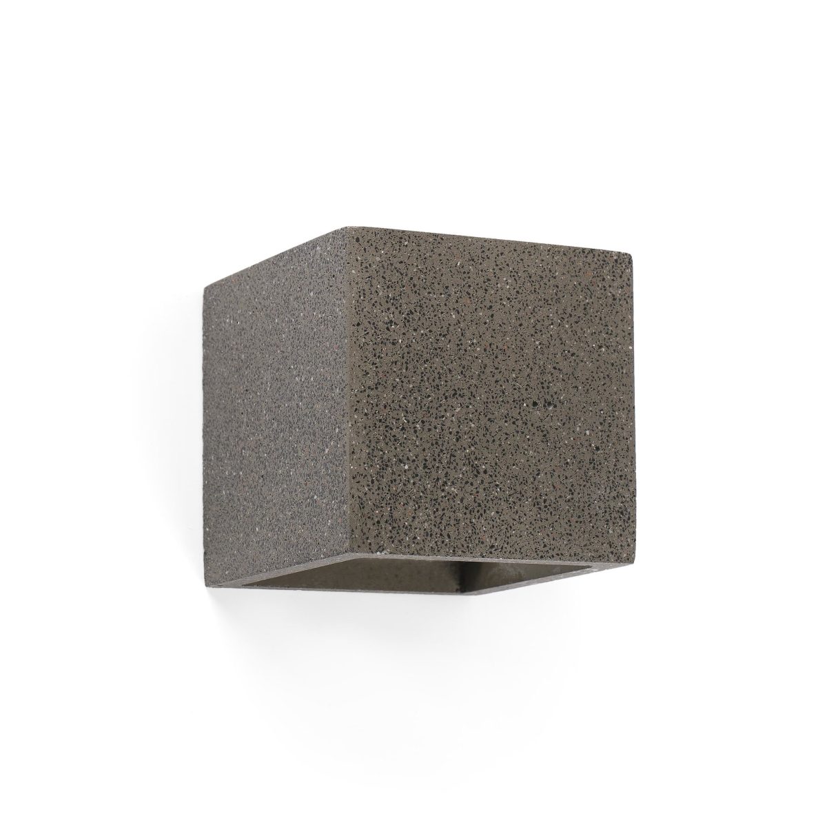 KAMEN Aplique de Faro. Medidas: L 115 x A 115 x F 115 mm. Color: Gris