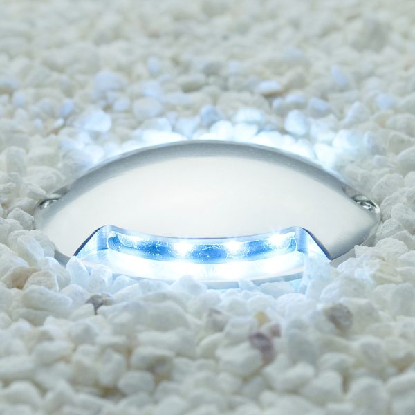 KEENAN LED Aplique de Faro. Medidas: Ø 70 x L 70 x A 70 x F 15 mm. Color: Niquel