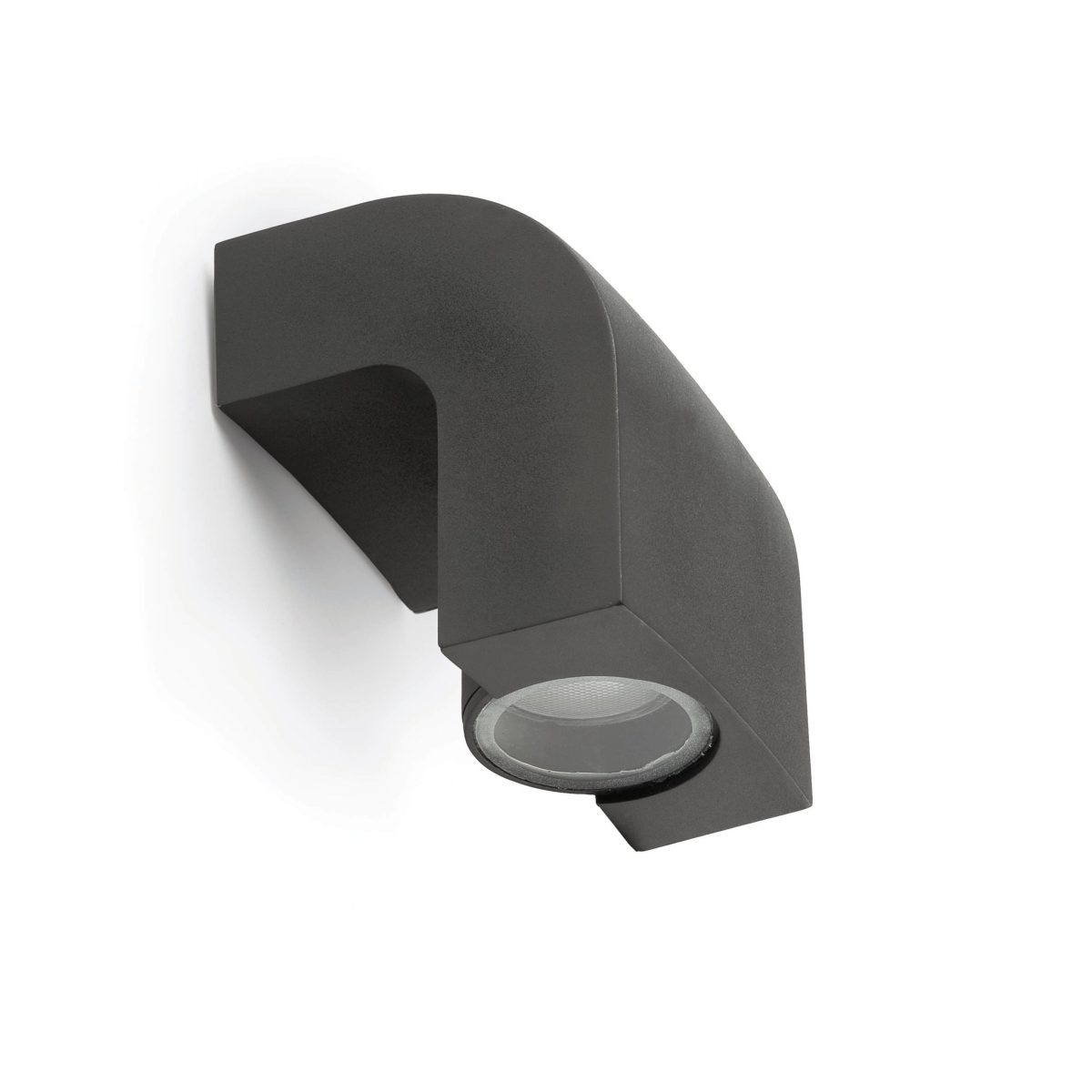 KLAMP Aplique de Faro. Medidas: L 110 x A 130 x F 110 mm. Color: Gris