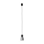 KOMBO Colgante de Faro. Medidas: Ø 120 x L 120 x A 210 x F 120 mm. Color: Negro