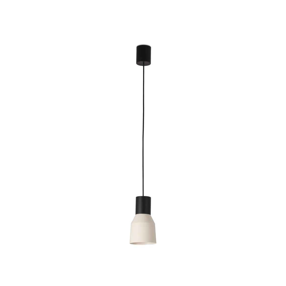 KOMBO Colgante de Faro. Medidas: Ø 120 x L 120 x A 210 x F 120 mm. Color: Negro