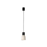 KOMBO Colgante de Faro. Medidas: Ø 120 x L 120 x A 210 x F 120 mm. Color: Negro