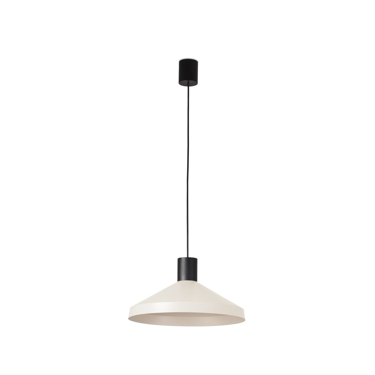 KOMBO Colgante de Faro. Medidas: Ø 120 x L 120 x A 210 x F 120 mm. Color: Negro