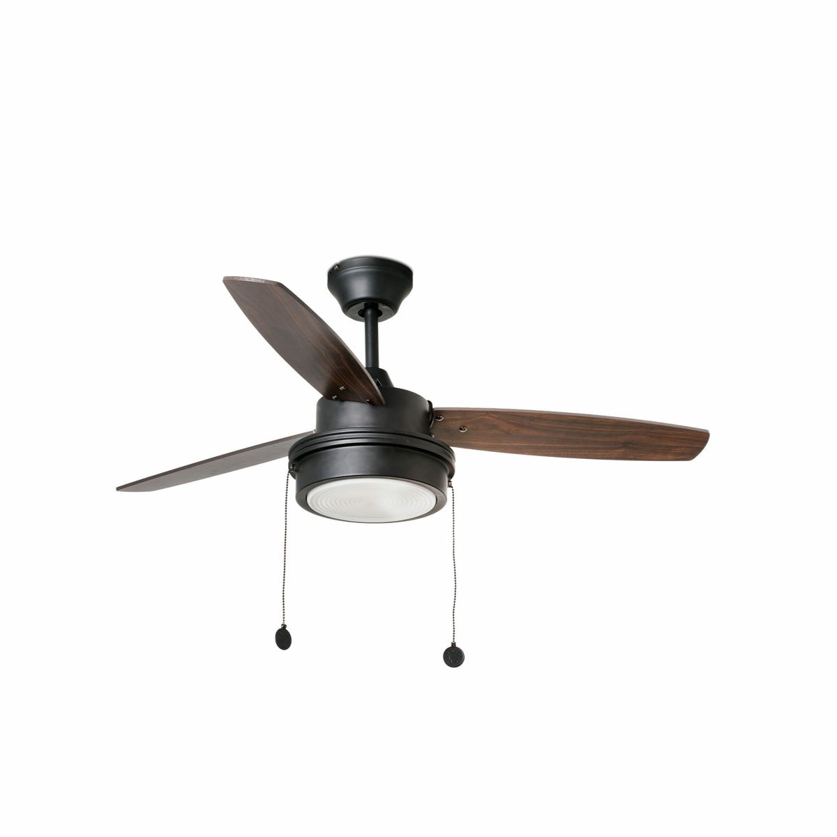 KOMODO Ventilador de techo con luz de Faro. Medidas: Ø 1070 x L 1070 x A 370 x F 1070 mm. Color: Negro