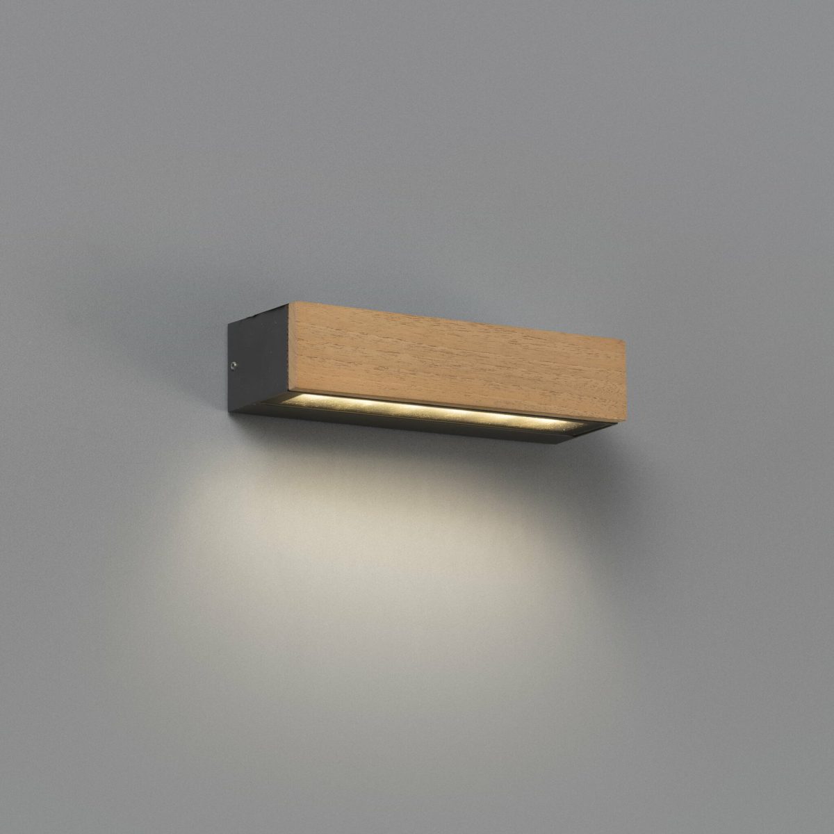 LAKO LED Aplique de Faro. Medidas: L 222 x A 51 x F 78 mm. Color: Madera