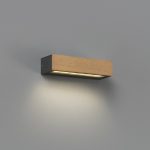 LAKO LED Aplique de Faro. Medidas: L 222 x A 51 x F 78 mm. Color: Madera
