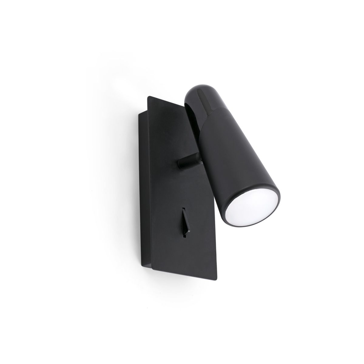 LAO LED Aplique de Faro. Medidas: L 75 x A 155 x F 120 mm. Color: Negro