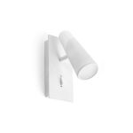 LAO LED Aplique de Faro. Medidas: L 75 x A 155 x F 120 mm. Color: Blanco