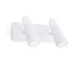LAO LED Aplique de Faro. Medidas: L 250 x A 140 x F 120 mm. Color: Blanco