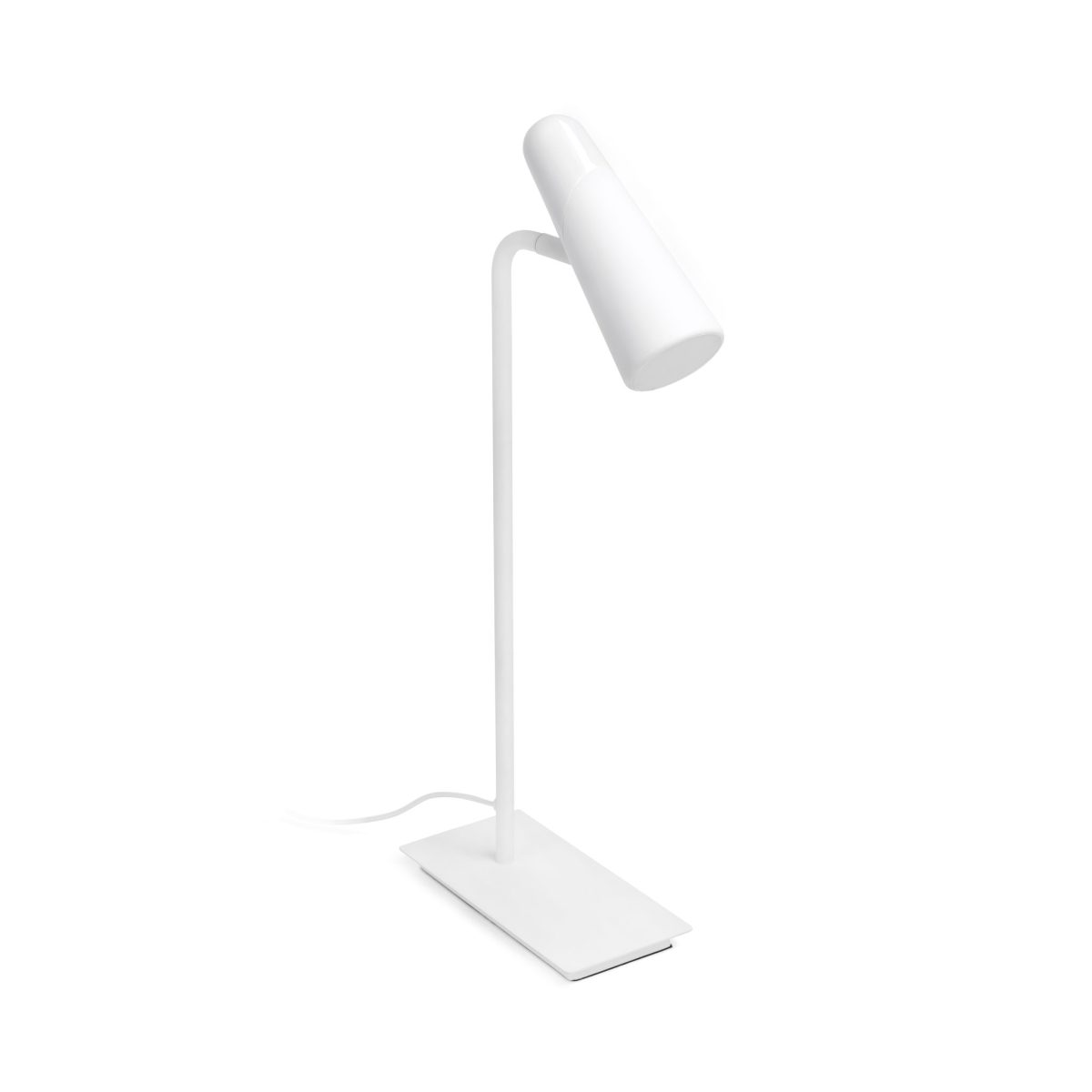 LAO LED Sobremesa de Faro. Medidas: L 80 x A 430 x F 160 mm. Color: Blanco