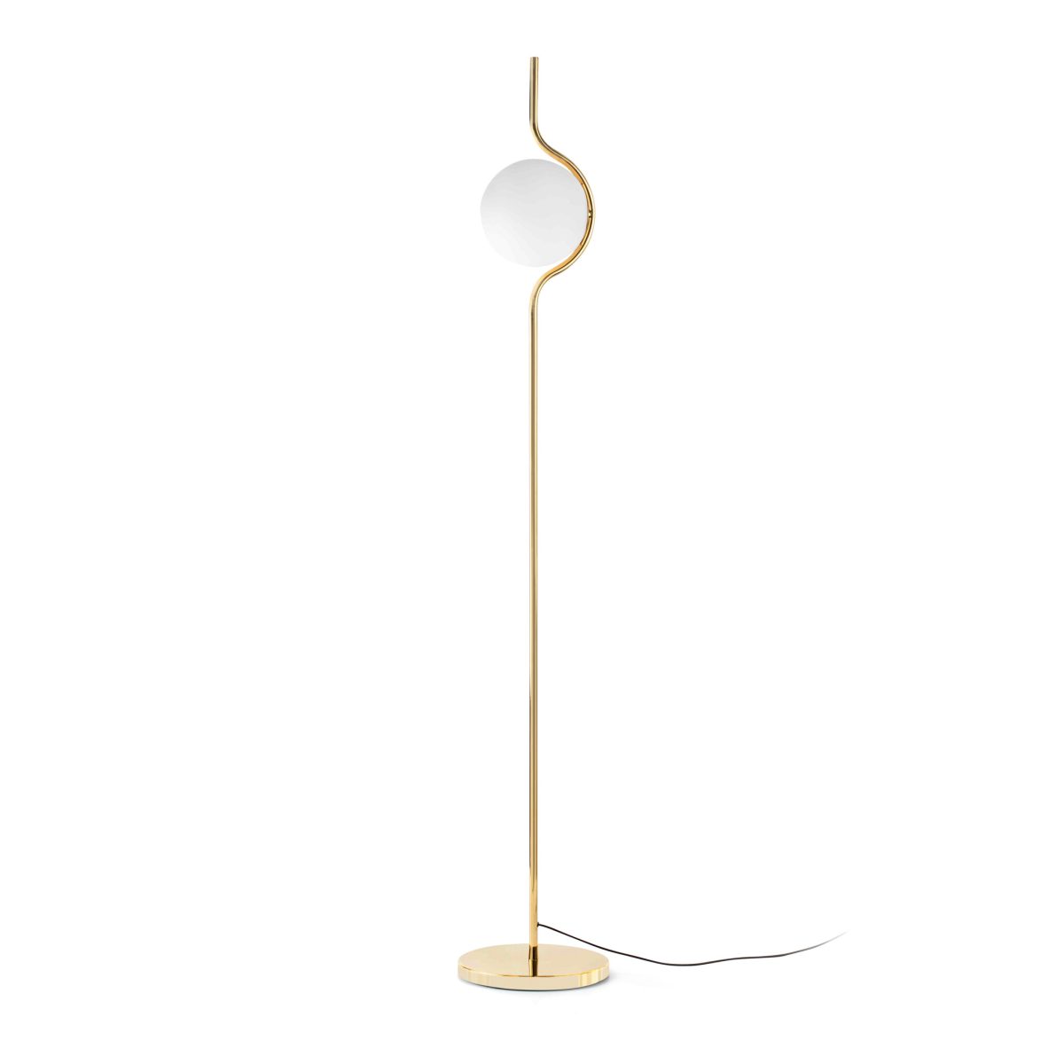 LE VITA LED Pie de Faro. Medidas: L 200 x A 1180 x F 200 mm. Color: Oro
