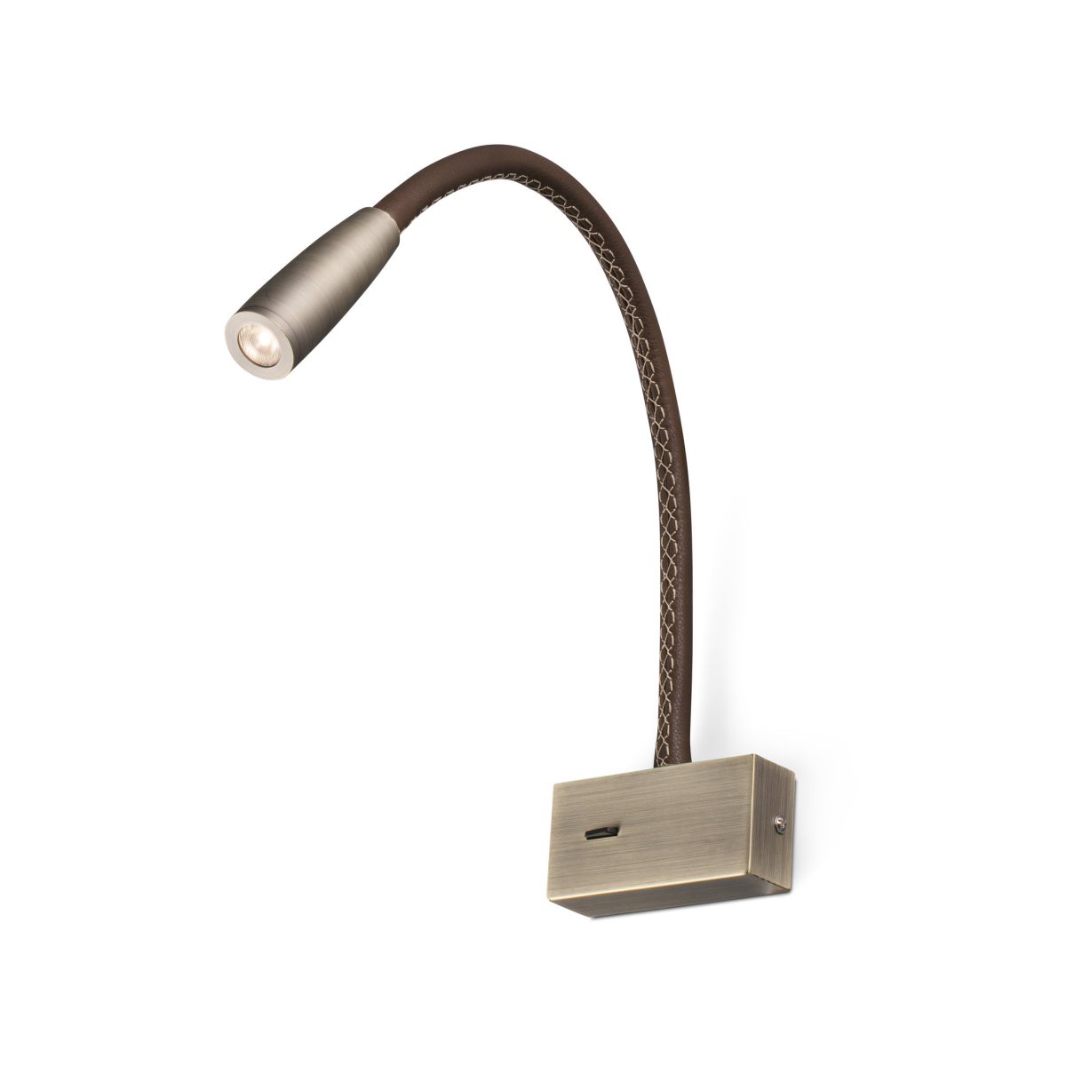 LEAD Aplique de Faro. Medidas: L 50 x A 400 x F 400 mm. Color: Oro