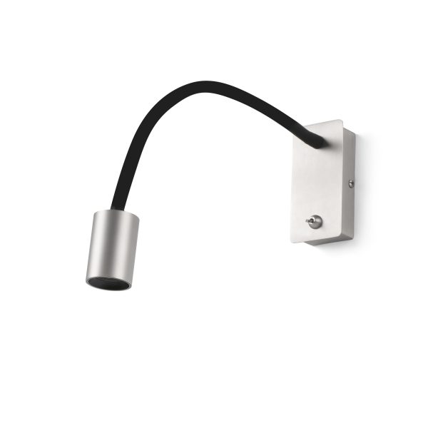 LESER LED Aplique de Faro. Medidas: L 60 x A 460 x F 460 mm. Color: Niquel