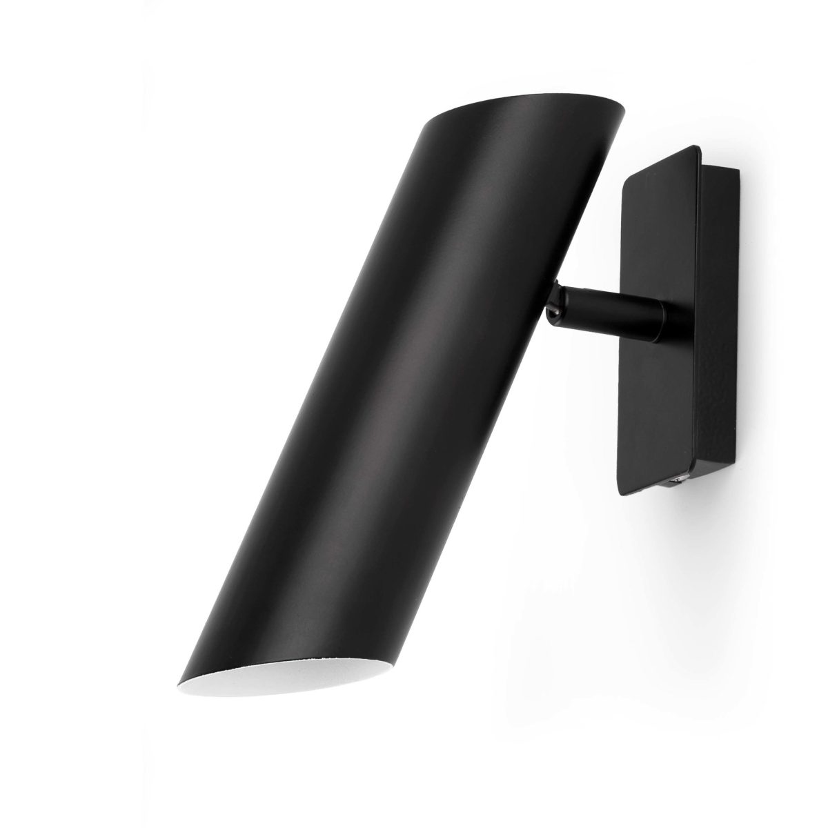 LINK Aplique de Faro. Medidas: L 56 x A 220 x F 180 mm. Color: Negro