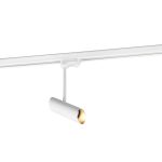 LINK Foco de carril de Faro. Medidas: Ø 56 x L 180 x A 410 x F 56 mm. Color: Blanco