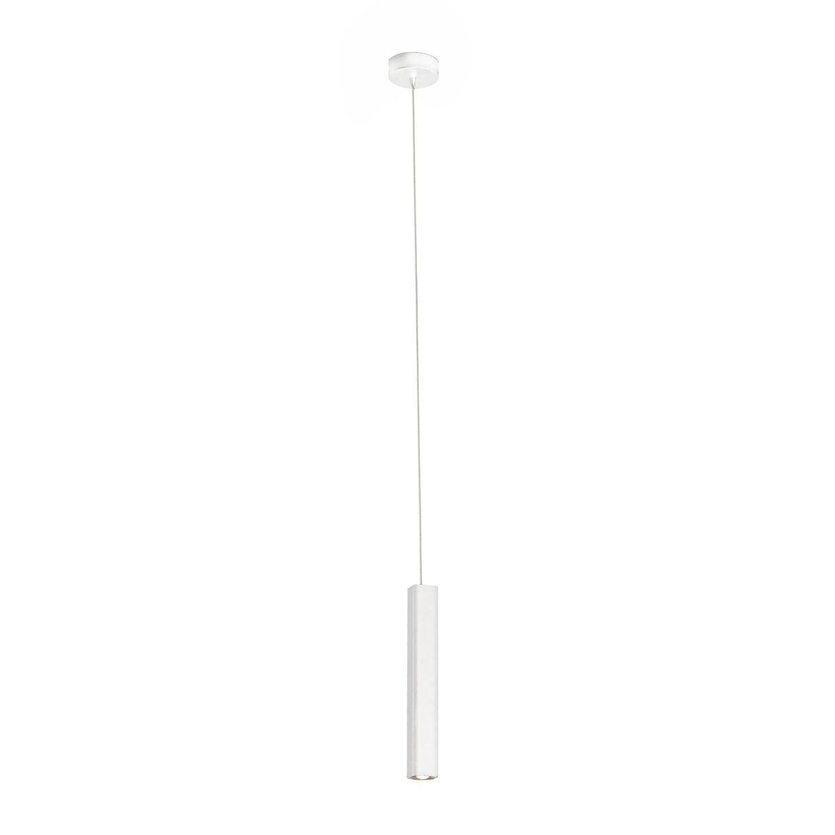 LISE LED Colgante de Faro. Medidas: L 40 x A 1580 x F 40 mm. Color: Blanco