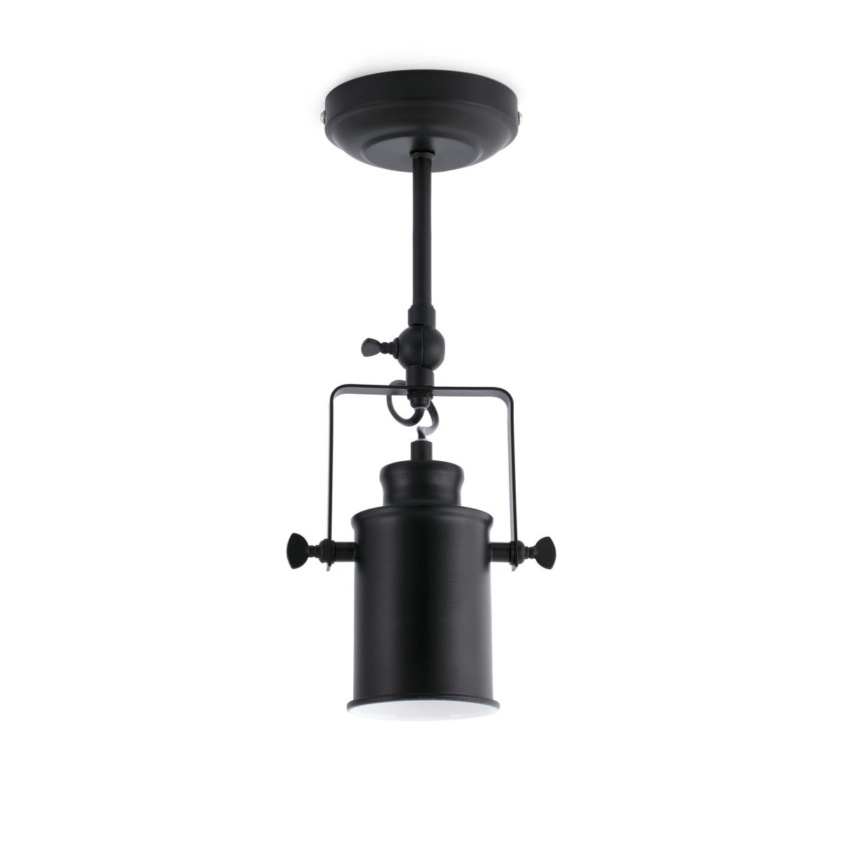 LIST Aplique de Faro. Medidas: L 130 x A 335 x F 155 mm. Color: Negro