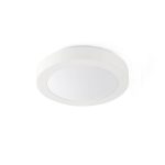 LOGOS Aplique de Faro. Medidas: Ø 270 x L 270 x A 90 x F 270 mm. Color: Blanco